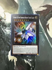 Yugioh Number 38: Hope Harbinger Super Rare Dragon Titanic Galaxy RA02