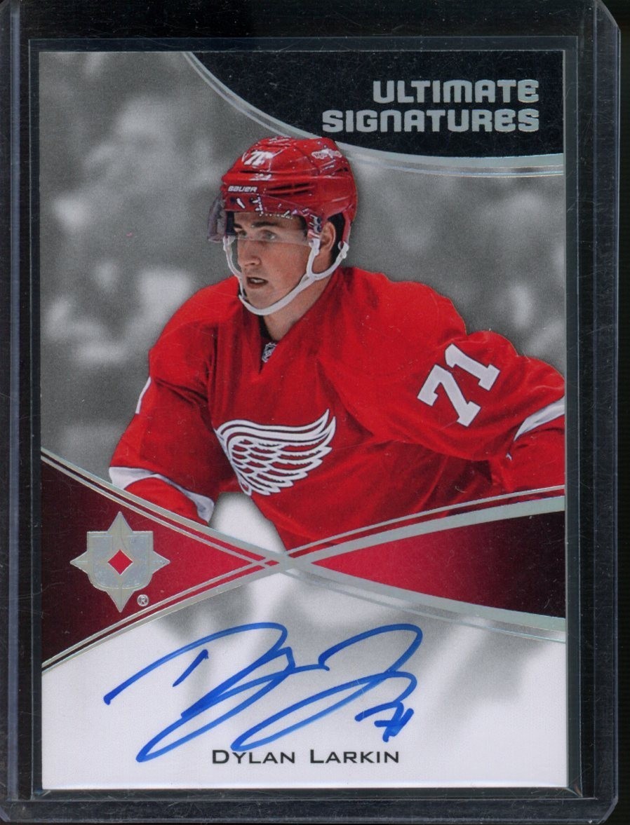 2015-16 Upper Deck Ultimate Signatures Dylan Larkin US-DL Rookie Auto