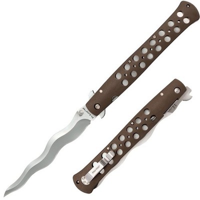 Cold Steel Ti-Lite Kris Linerlock 6'' Folding Pocket Knife - CS-26SXK6