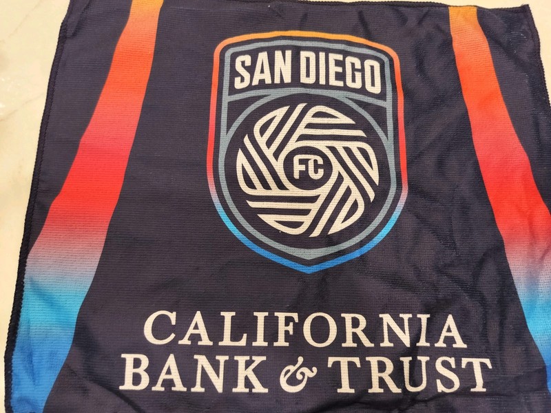 San Diego FC 2025 Playoff Rally Towel! SGA 11/9/25