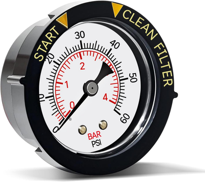 #ad ECX2712B1 Pressure Gauge for Hayward Pool Filter Systems – Pump Pressure Parts R $14.89