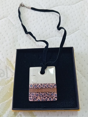 murano glas halskette