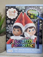 Bendon Licensed Scratch Art Elf on the Shelf NEW