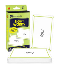 Carson Dellosa 54 Sight Words Flash Cards Kindergarten, Vocabulary and Phonics F
