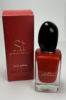 Giorgio Armani SI PASSIONE Eau de Parfum EDP 1oz / 30mL ~ As Pictured