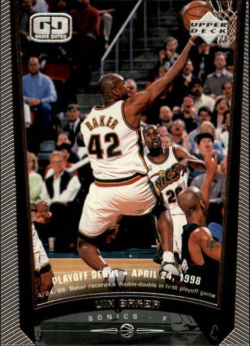 1998-99 Upper Deck #140 Vin Baker - BSK