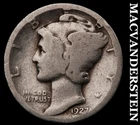 1927 Silver Mercury Dime-Scarce Better Date No Reserve #G7499