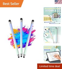 High Sensitivity 2-in-1 Stylus Pen Set - Compatible with All Touch Screens