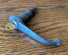 1937 Oldsmobile Trunk Handle Wkey Vtg 1930s Gm Exterior Deck Lid Lock-