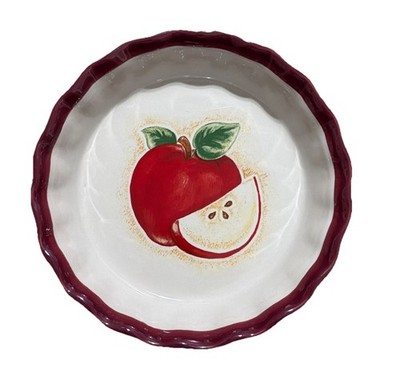 Sweet Cottagecore Apple Pie Baking Dish Ltd. Commodities Never Used