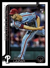 2025 Topps Update #US194 Max Lazar