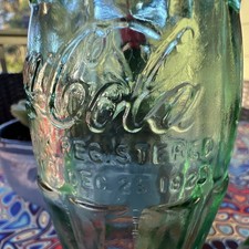 Coca-Cola Green Glass Bottles Dec 25, 1923 So...