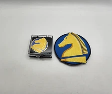 BATTLETECH Lindon's Battalion Pin & Patch Mercenaries Kickstarter NEW