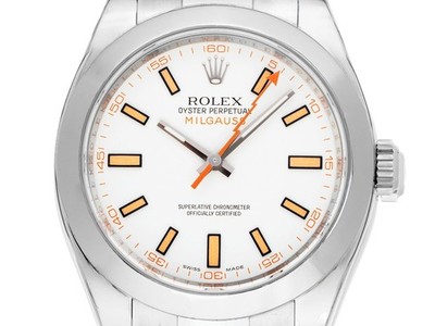Rolex Oyster Perpetual Milgauss Ref.116400 2007 Full Set sehr gut Vintage