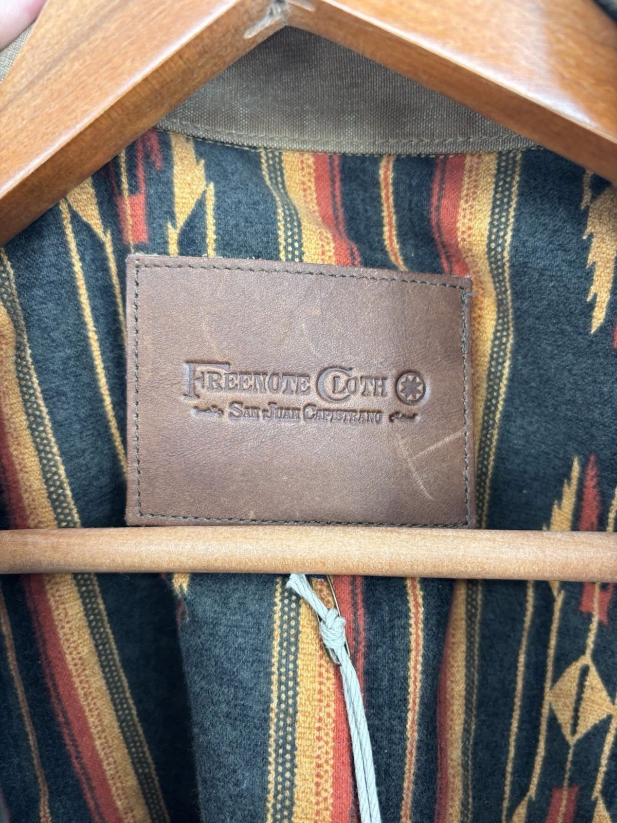 Freenote Cloth RJ-1 Riders Jacket Rust Brown L NWT Yellowstone Kayce Dutton USA - product detail image 10