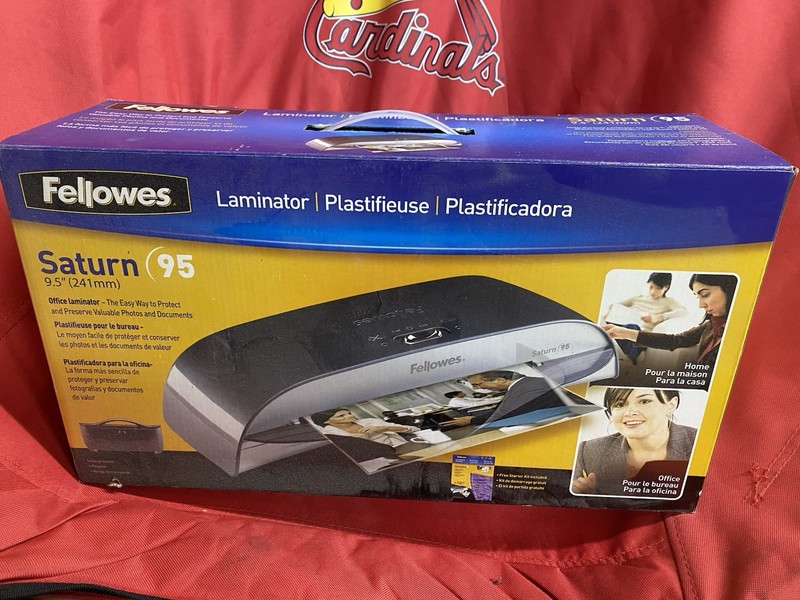 Fellowes Saturn SL-95 Office Laminator Laminating Machine CRC52132