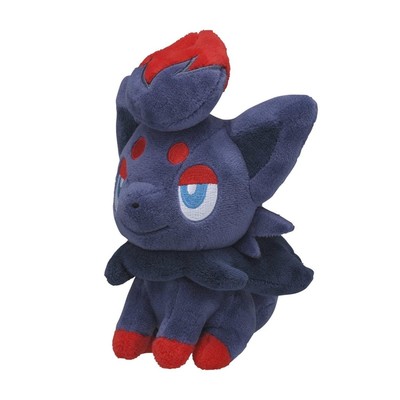 Sitting Cuties Zorua Plüschtier 14 cm - Pokemon Fit Scarlet & Violet - Neu