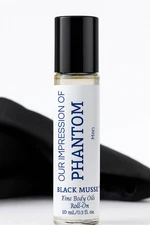 Black Musse Our Impression of  PHANTOM Men Perfume Body Oil Roll-On 10ml