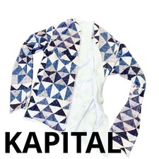 USED KAPITAL REVERSIBLE CARDIGAN, SIZE GOOD