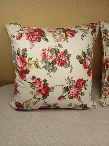 Ralph Lauren Petticoat Floral 3 Throw Pillow Cases Cottage New With Tags - Picture 8 of 12