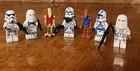 Lego Star Wars Mini Lego Figure Lot of 7 Mini Figured
