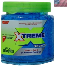 Wet Line Professional Styling Gel - 8.8oz Extra Hold, Alcohol-Free Aloe Formula