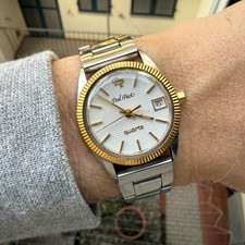 Orologio donna Paul Picot Levrette ref: 4498-1535 Acciaio e oro 30mm Quartz