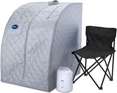 Lightweight Portable Personal Steam Sauna Spa- 800W Steam Generator,60-Min Timer