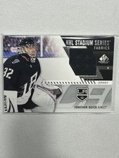 2020-21 Jonathan Quick NHL Stadium Series Fabrics Upper Deck SP Game-Used[KIngs]