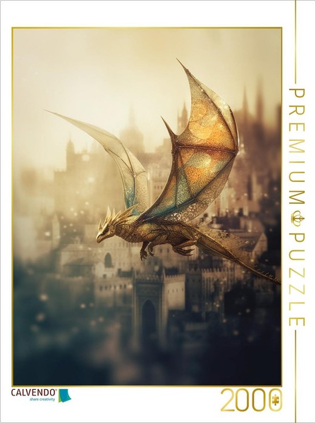 Calvendo Puzzle Golden Danger | 2000 Pieces, Finished Size 35.4 × 26.4 In (90 ×-image