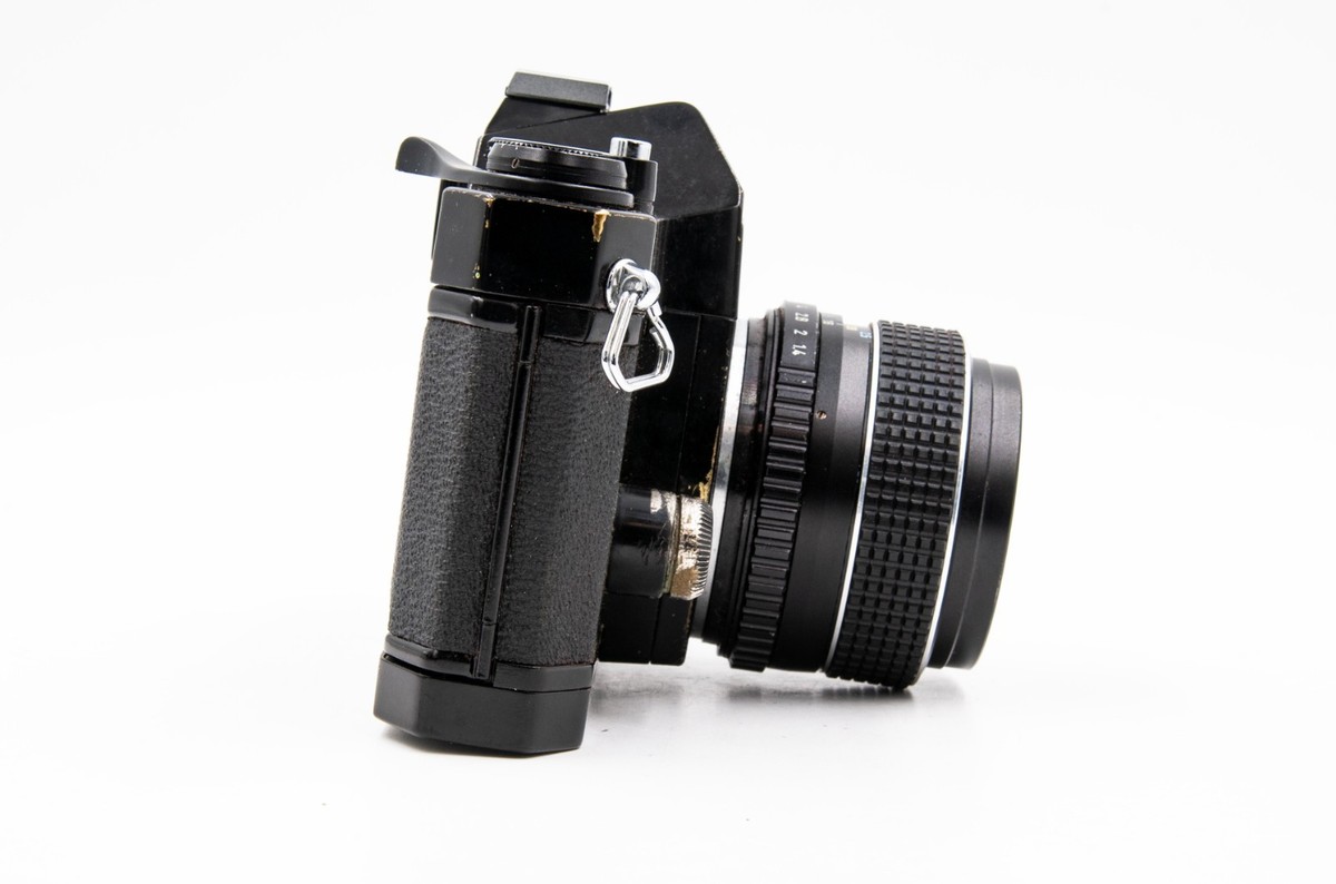 Pentax Electro Spotmatic ES Black + SMC Takumar 50mm F1.4 Lens