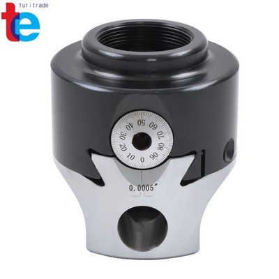 Boring Head 3'' for Lathe and Mill 0.001'' Precision 1-1/2-18 Thread