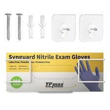 XL Gloves Box Facial Tissue Box Holder,Wire Rack Dispenser Gloves,Tissues Paper
