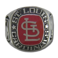 St. Louis Cardinals Classic Silvertone MLB Ring