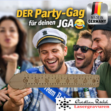Willy Meter Lineal   JGA Geschenk Männer   L...