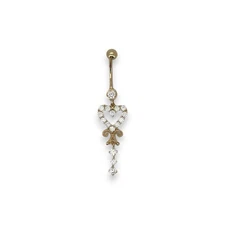 Belly Piercing - 14K Yellow Gold