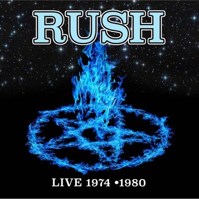 Rush Live 1974 and 1980 CD NEW