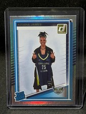 2025 Panini Donruss WNBA - Rated Rookie Aziaha James #95 Silver (RC)