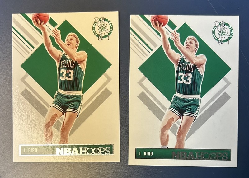 2024 Panini - Larry Bird - Boston Celtics - Lot of 2 cards HOF
