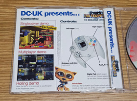 FUR FIGHTERS DC-UK DREAMCAST MAGAZINE DEMO DISC BOXED COMPLETE UK PAL