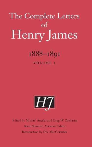 The Complete Letters of Henry James, 1888-1891 | Volume 1 | Henry James | Buch-image