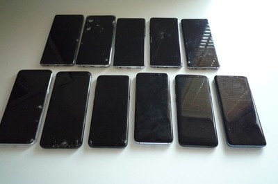 Restposten 11x Samsung Galaxy Handys - S8, S8+, S9, S10, S10+