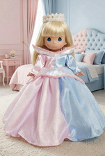 Disney's Sleeping Beauty princess in her pink and blue dress by Linda Rick