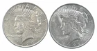 1924 & 1922 & Peace Silver Dollar $1 Bullion Collection Lot *881