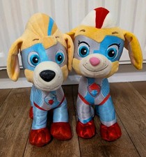 Paw Patrol Mighty Twins Ella & Tuck 12 Inch Plush Soft Toy Nickelodeon