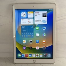 Apple iPad 5th Gen. 32GB A1823 WiFi Cellular Gold Tablet Read Details H329