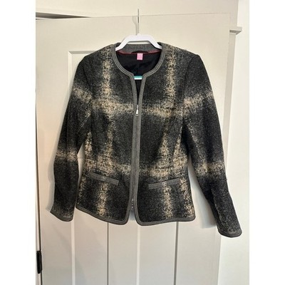 Basler Wool Blend Structured Blazer Jacket EU 36 US 4/6