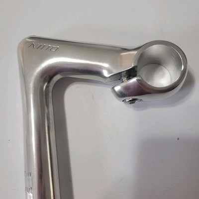 NEW Nitto Stem Neck 90mm 25.4mm Clamp 22.2 Quill Aluminum Silver