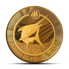 Presale 2026 1 oz Cayman Islands Marlin Gold Coin 4484.11 per troy oz