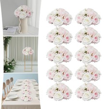 10 Artificial Flower Balls Fake Flower Ball Arrangement Bouquet Wedding Decor